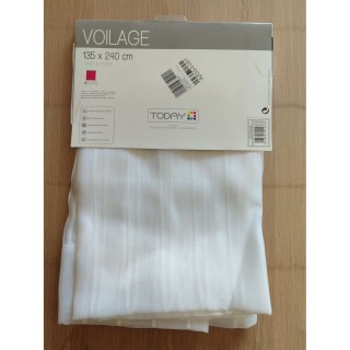 Voilage Pure - 135 x 240 cm - Blanc