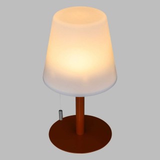 Lampe extérieure Zach - Hauteur 30 cm - Ambre