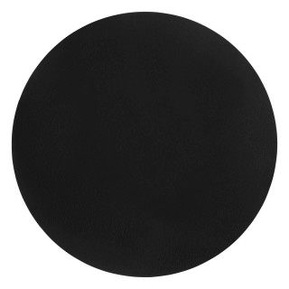 Set de table rond Okaloo - Diam 38 cm - Noir