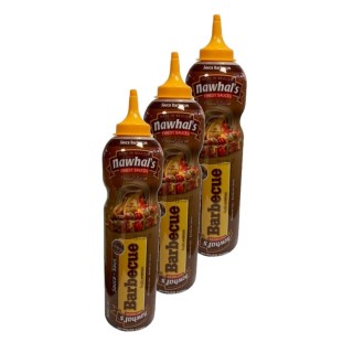 Lot 3x Sauce barbecue - Bouteille 500ml