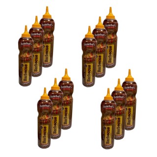 Lot 12x Sauce barbecue - Bouteille 500ml