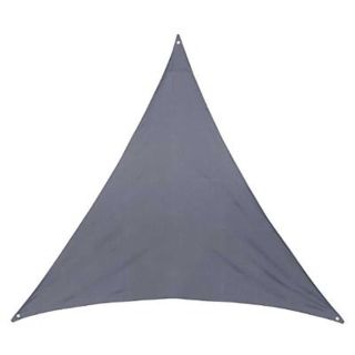 Voile d'ombrage triangulaire Anori - 3 X 3 X 3 M - Gris