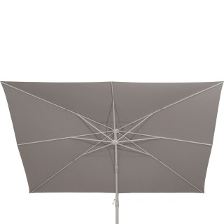 Parasol déporté Carré Melhia - L. 300 x l. 300 cm - Lin