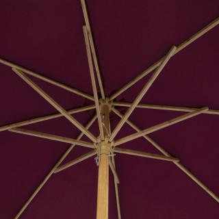Parasol droit Rond Tinaei - Diam. 300 cm - Bordeaux