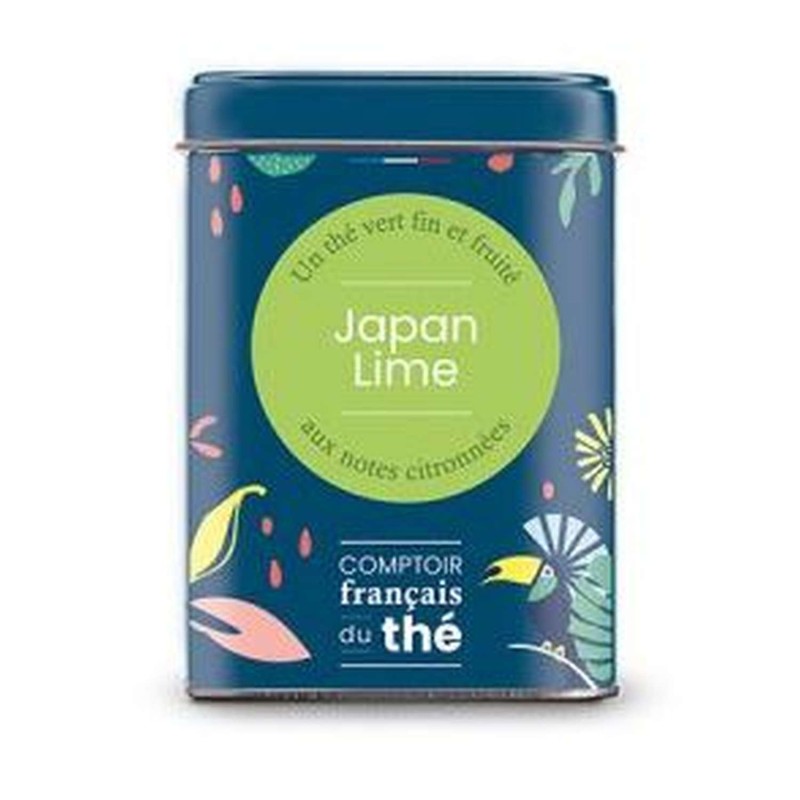 Thé vert Japan Lime - Boîte 80g