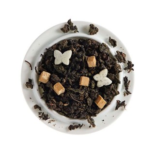 Lot 12x Thé Oolong caramel beurre salé - 20 sachets - Boîte 40g