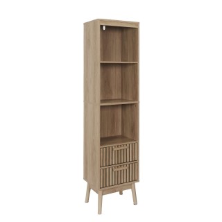 Colonne de rangement Saulk en bois - Marron