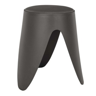 Tabouret d'appoint empilable Emma - Gris