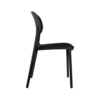 Lot de 2 chaises design Cheer - Noir