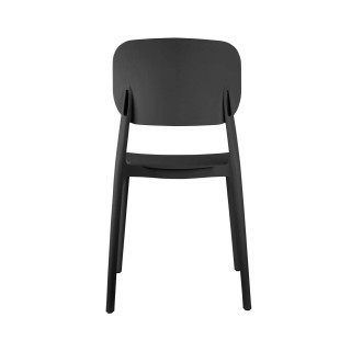 Lot de 2 chaises design Cheer - Noir