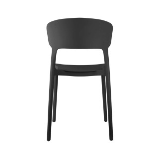 Lot de 2 chaises design Fain - Noir