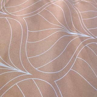 Parure de lit Alameda - Microfibre 72 g/m² - 220 x 240 cm - Nude