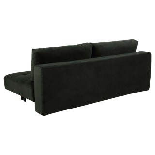 Canapé convertible Blain - 3 places - Vert foncé