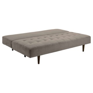 Canapé convertible Blain - 3 places - Marron