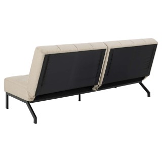 Canapé convertible Caix - 3 places - Beige