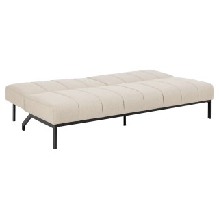 Canapé convertible Caix - 3 places - Beige