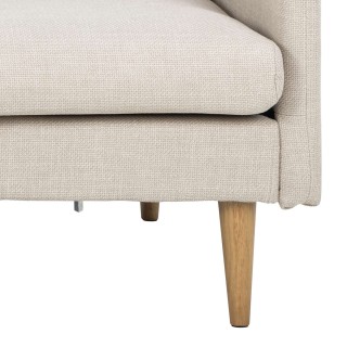 Canapé d'angle Milly - 3 places - Beige