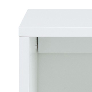 Etagère murale 6 cases Soren en bois - Blanc