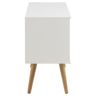 Buffet 2 portes Bertille en bois - Blanc