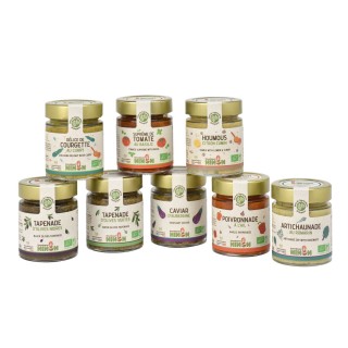 Lot 3x Houmous citron cumin BIO - Pot 130g