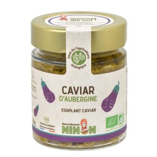 Lot 6x Caviar d’aubergine BIO - Pot 130g