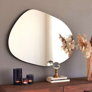 Miroir Célian forme organique - 75x55 cm