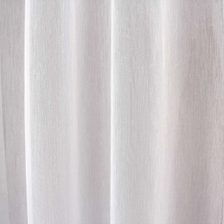 Voilage sablé grande largeur - 240 x 240 cm - Blanc