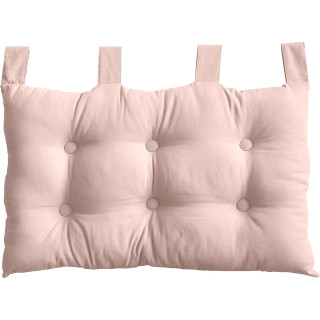 Tête de lit coussin Panama à suspendre - 70 x 45 cm - Vieux rose