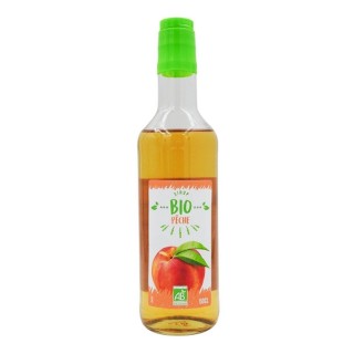 Sirop de Pêche BIO France - bouteille 50cl