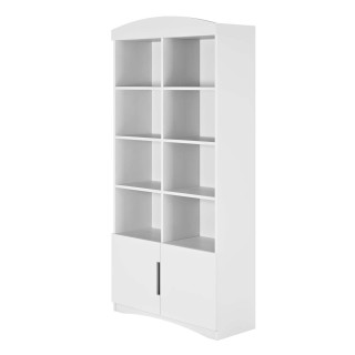 Bibliothèque double Classic - Kocot Kids - L. 90 x H. 188,2 cm - Blanc