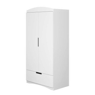 Armoire Classic - Kocot Kids - L. 90 x H. 183,5 cm - Blanc