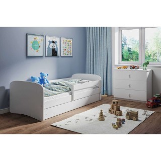 Lit Babydreams avec matelas - Kocot Kids - 70 x 140 cm - Blanc