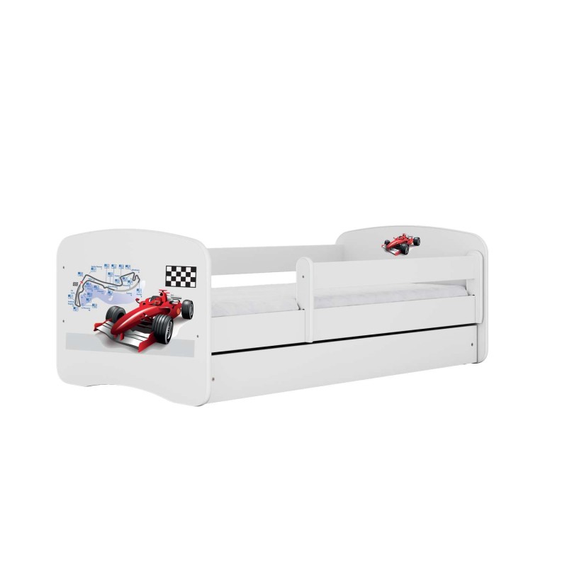 Lit Babydreams Formule 1 avec matelas - Kocot Kids - 70 x 140 cm - Blanc