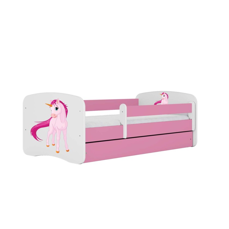 Lit Babydreams Licorne avec matelas - Kocot Kids - 70 x 140 cm - Rose