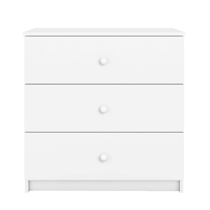 Commode Babydreams - Kocot Kids - L. 80 x H. 80,5 cm - Blanc