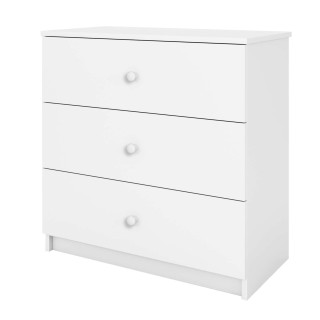 Commode Babydreams - Kocot Kids - L. 80 x H. 80,5 cm - Blanc