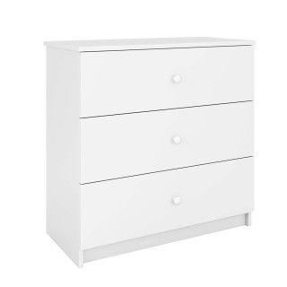 Commode Babydreams - Kocot Kids - L. 80 x H. 80,5 cm - Blanc