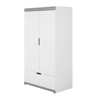 Armoire Tomi - Kocot Kids - L. 100 x H. 182 cm - Blanc