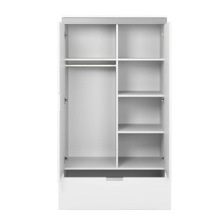 Armoire Tomi - Kocot Kids - L. 100 x H. 182 cm - Blanc