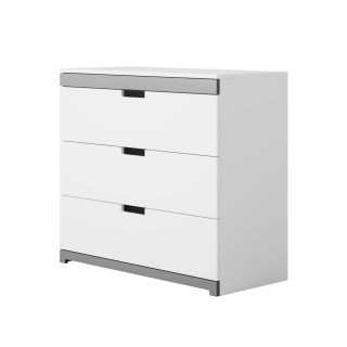 Commode Tomi - Kocot Kids - L. 100 x H. 90 cm - Blanc