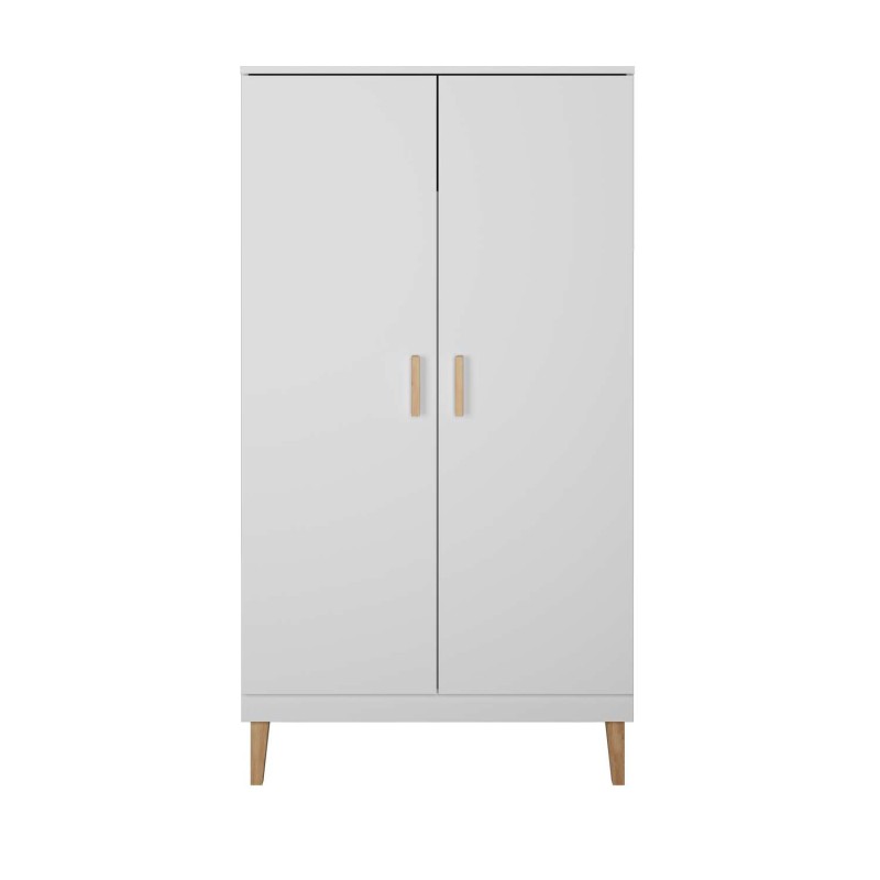 Armoire Kubi - Kocot Kids - L. 100 x H. 184 cm - Blanc