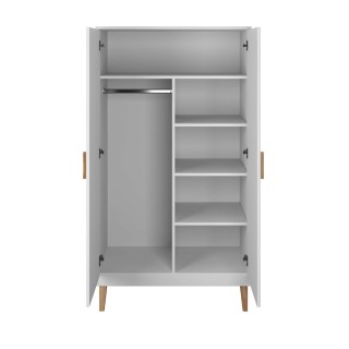 Armoire Kubi - Kocot Kids - L. 100 x H. 184 cm - Blanc