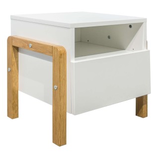 Table de chevet Victor - Kocot Kids - L. 40 x H. 45 cm - Blanc