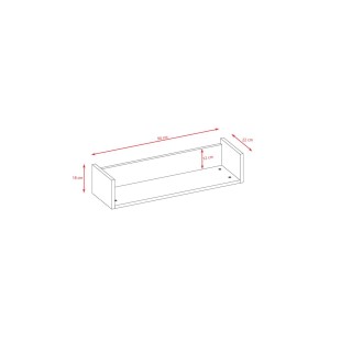 Etagère murale Victor - Kocot Kids - L. 94 x H. 18 cm - Blanc