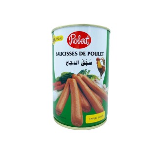 Lot 3x Saucisses de poulet - Conserve 1,275kg