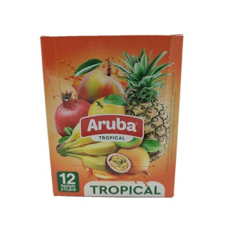 Lot 5x Boisson instantanée arôme tropical - 12 x 30g - Boîte 1,8kg