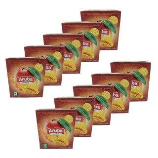 Lot 10x Boisson instantanée arôme mangue - 12 x 30g - Boîte 3,6kg