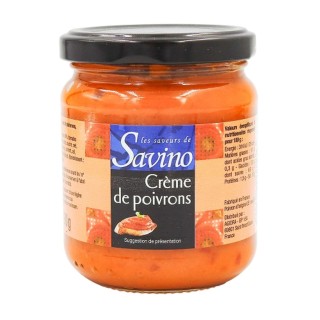 Crème de poivron - Bocal 190g