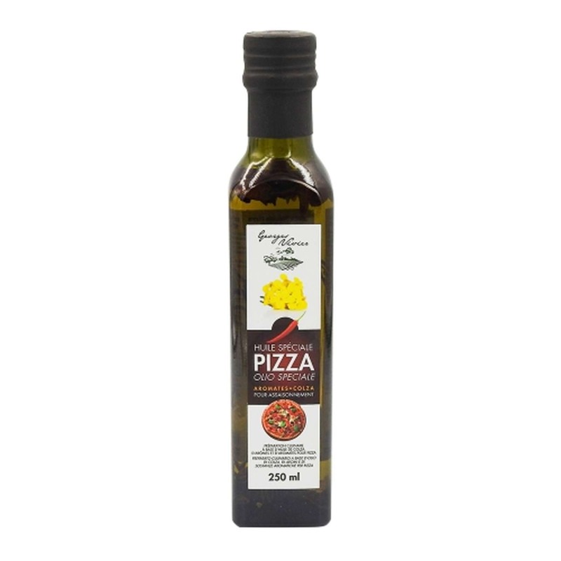 Huile pimentée spéciale pizza - Bouteille 250ml