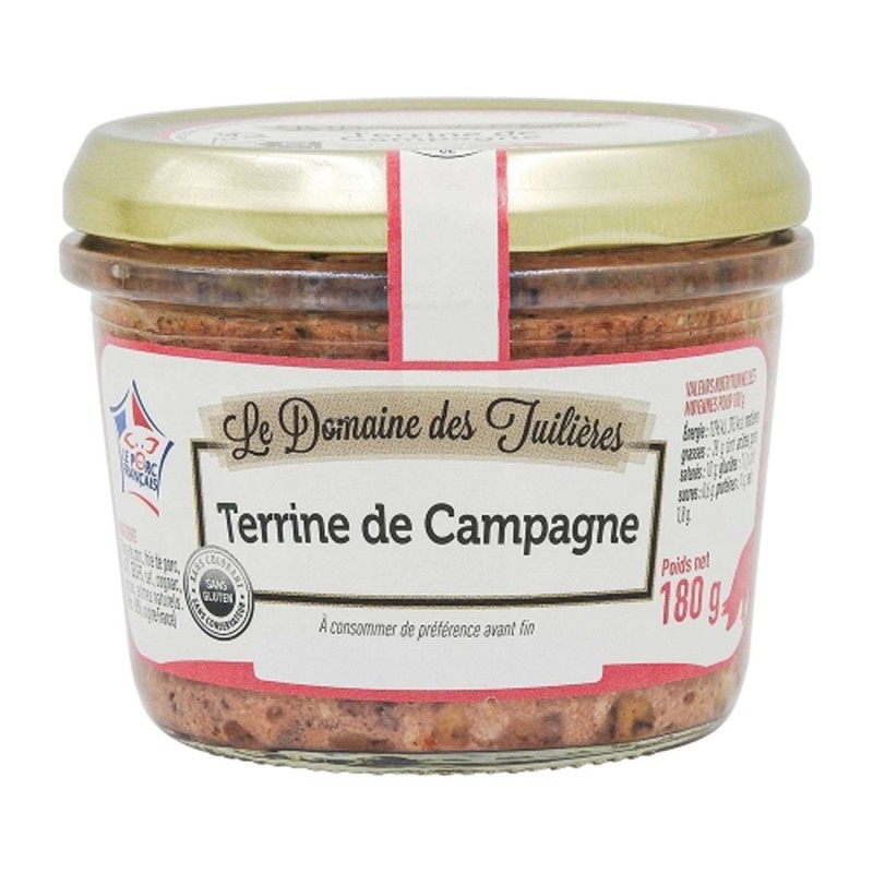 Terrine de campagne - Bocal 180g